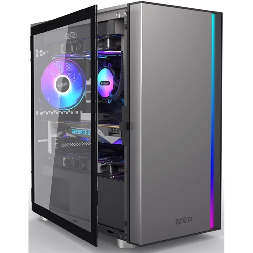 Корпус PCCooler Platinum LM300 ARGB Black: Призначення ігровий