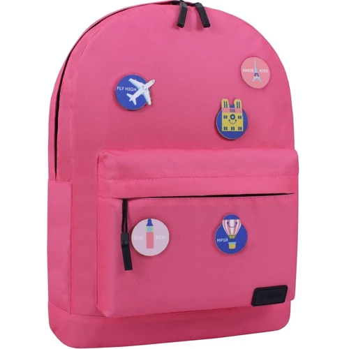 Рюкзак Bagland Молодежный W/R 17 л. Розовый (00533664 Ш): Размер M (130-145 см)