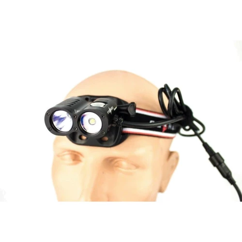 Фонарь Ferei HL51 2xCREE XM-L2: Дальность подсветки, м 200