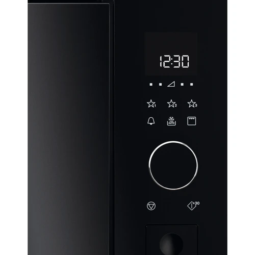 Встраиваемая микроволновая печь AEG MBE2657S-M: Цвет черный