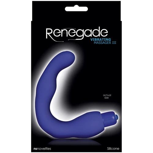 Вибромассажер простаты Renegade Vibr Massager III, синий