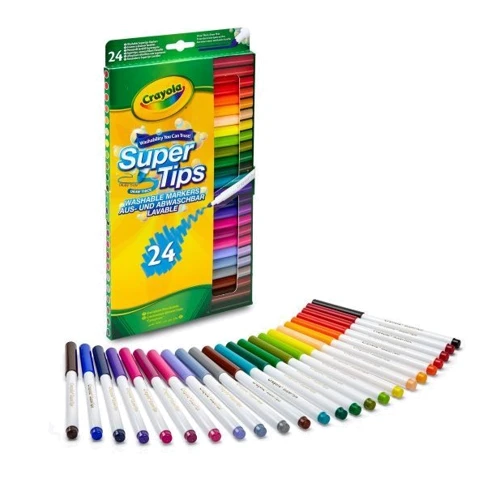 CRAYOLA Набір фломастерів CRAYOLA Washable 24 шт (256337.024): Стать Девочка