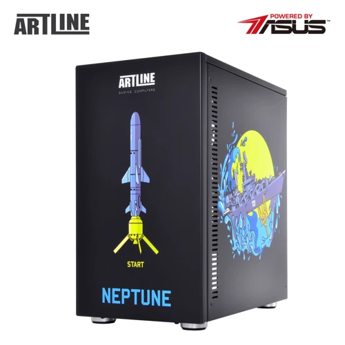 Персональный компьютер (ПК) ARTLINE Overlord CG10 (CG10v10UA): Процессор Intel (4p+0e)-Core i3-12100F 3.3-4.3GHz