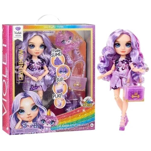Игровой набор с куклой Rainbow High серии Classic Виолетта (со слаймом) (120223): Возраст от 4 лет