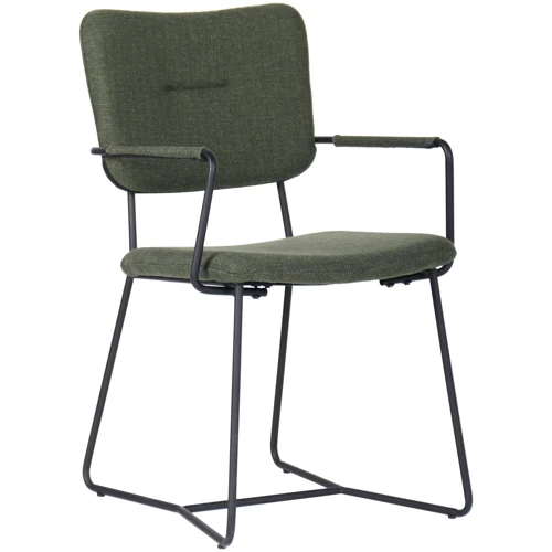 Стул AMF Alphabet H black/olive (545715)