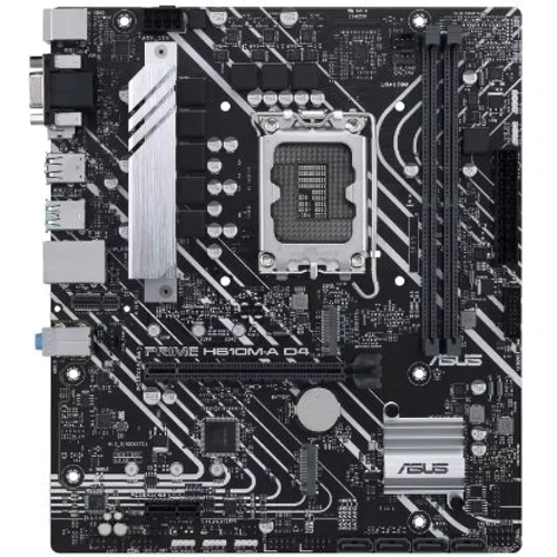 Asus Prime H610M-A-CSM: Оперативная память 2xDDR4 3200 МГц, до 64 ГБ