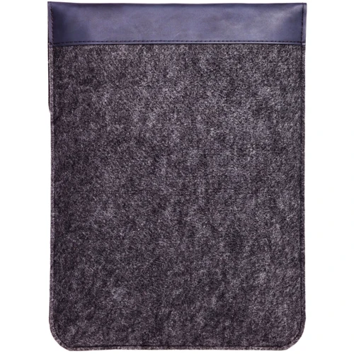 Gmakin Case Slim Felt Two Buttons Blue/Black (GM66-15) for MacBook Pro 15/Pro 16: Тип чехла чехол-папка
