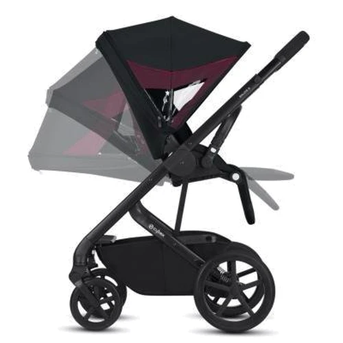 Прогулочная коляска Cybex Balios S Lux Victory Black black (с бампером) (520001103): Тип коляски прогулочная