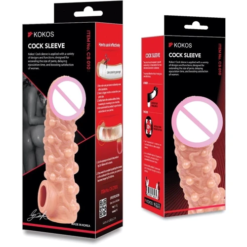 Насадка на член Kokos Cock Sleeve CS 010 M