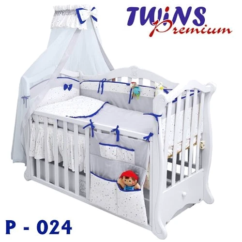 Детский Постельный комплект TWINS Premium P-024 (8 эл): Тип постельный комплект
