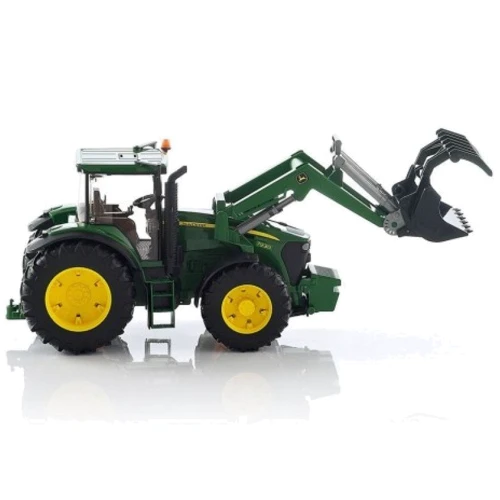BRUDER Машинка игрушечная - трактор Джон с погрузчиком 1:16 Bruder (03051)