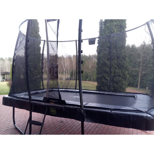 Батут EXIT Elegant Premium прямокутний 214х366 cm black: Максимальна вага користувача, кг 120