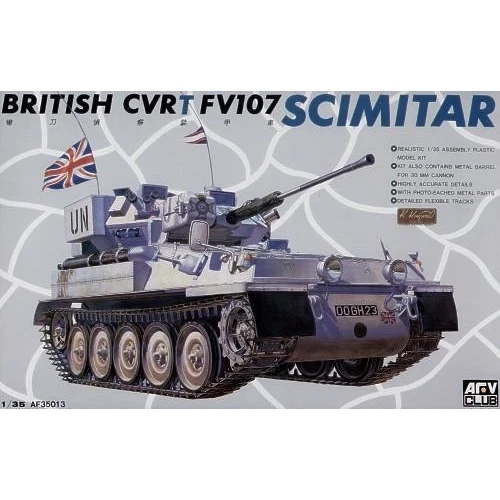 Танк AFV-Club BRITISH CVR(T) FV107 SCIMITAR AF35013