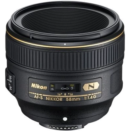 Объектив для фотоаппарата Nikon 58mm f/1.4G AF-S Nikkor: Тип объектива стандартный
