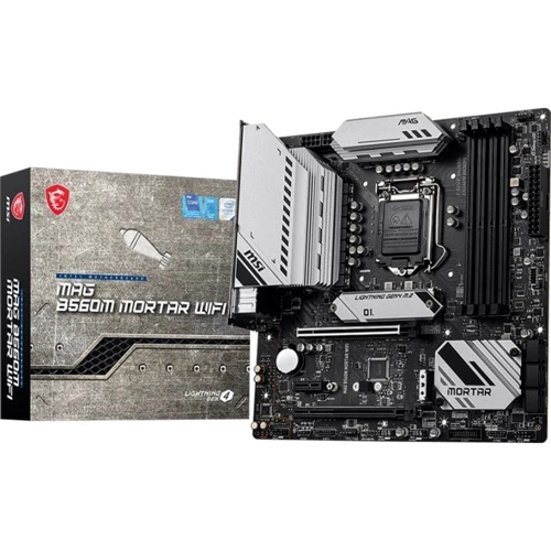 MSI MAG B560M MORTAR WIFI: Дополнительно Поддержка UEFI, Адаптер Wi-Fi