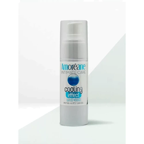 Гель-лубрикант Amoreane Med Water Based Lubricant Cooling Effect с фитопланктоном, 50 мл