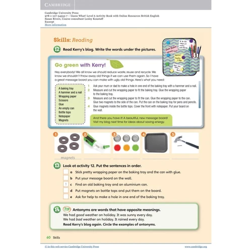 Guess What! 6: Activity Book with Online Resources: ISBN 9781107545557