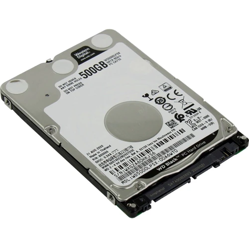 Внутрішній жорсткий диск WD Black 500GB (WD5000LPSX): Форм-фактор 2.5"