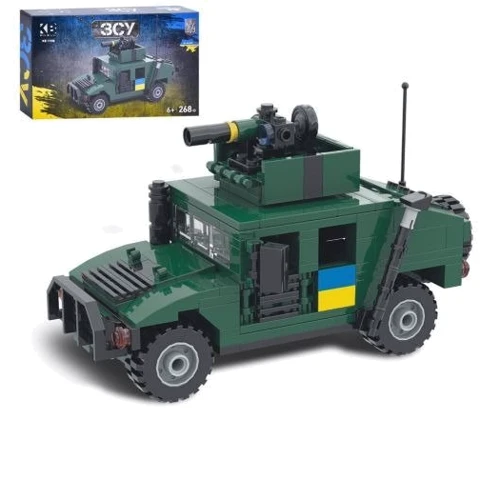 Конструктор Limo Toy Военная техника Хаммер 268 деталей (KB 1108)