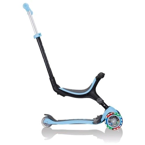 Самокат Globber Go Up Foldable Plus Lights Pastel Blue (пастельно-синий): Материал колес полиуретан