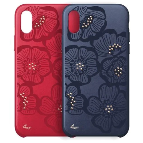 Чехол для iPhone LAUT Flora Indigo (LAUT_IP18-S_FL_BL) for iPhone X/iPhone Xs