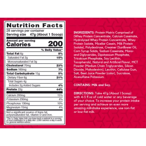Протеин BSN Syntha-6 1320 g / 30 servings / Strawberry milkshake: Вид Многокомпонентные