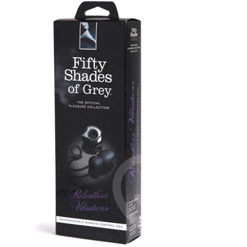 Виброяйцо с пультом Fifty Shades of Grey - Relentless Vibration 2019