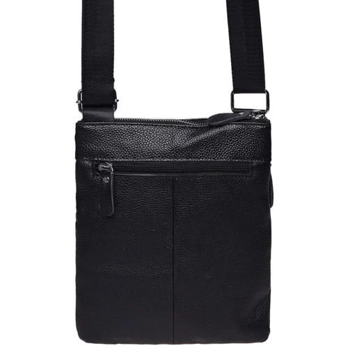 Мужская сумка планшет Borsa Leather черная (K1307-black): Страна производитель Тайвань