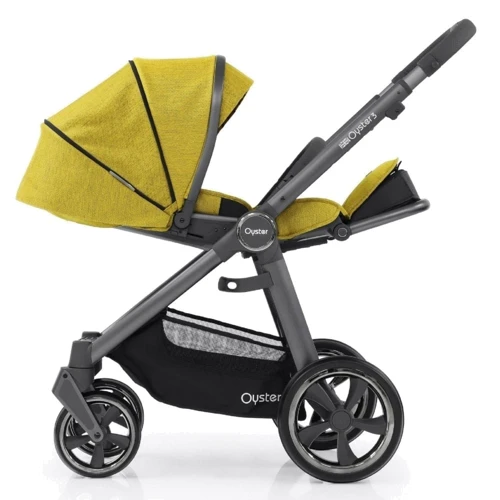Прогулочная коляска BabyStyle Oyster 3 2021 (Mustard / City Grey): Возможность установки люльки нет