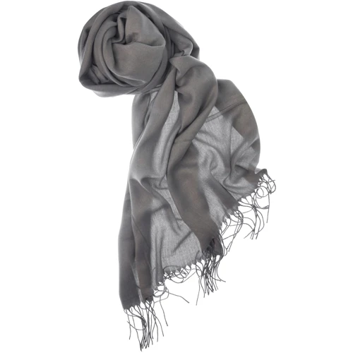 Палантин Pashmina серый (3330505)