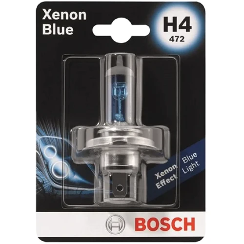 Галогенна автолампа Bosch H4 Xenon Blue 12V 60/55W (1987301010)