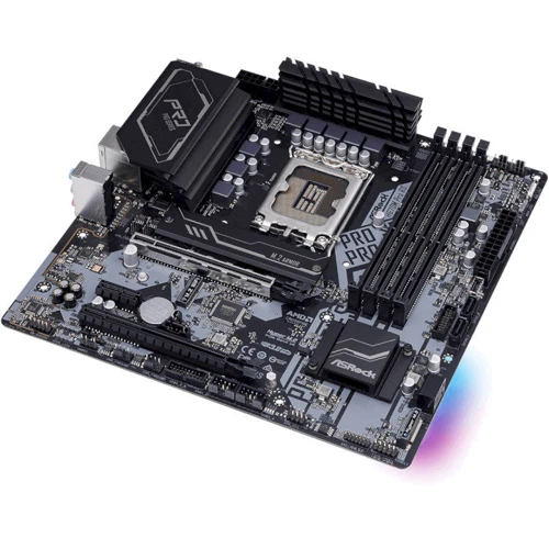 ASRock H670M Pro RS: Оперативна пам'ять 4xDDR4 5333+ МГц, до 128 ГБ