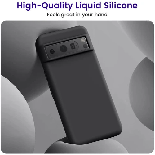 Чехол для телефонов Google Silicone Case Charcoal (GA04974) for Google Pixel 8 Pro фото 5