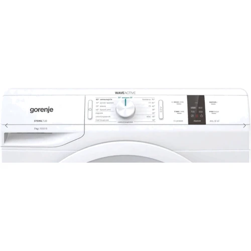 Пральна машина Gorenje WP702/R: Тип завантаження фронтальна