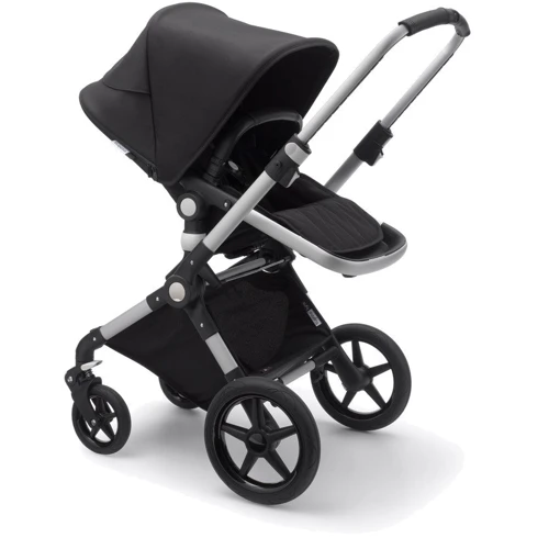 Универсальная коляска 2 в 1 Bugaboo Lynx ALU/BLACK, цвет черный на серебряной раме (230342ZW01): Тип коляски универсальная коляска (2-в-1)