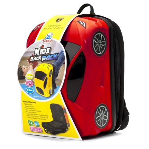 Рюкзак машинка Ridaz Lamborghini backpack (91101W-RED) фото 12