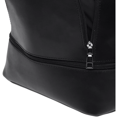 Жіночий рюкзак Ricco Grande чорний (1L880-black): Застібка Блискавка