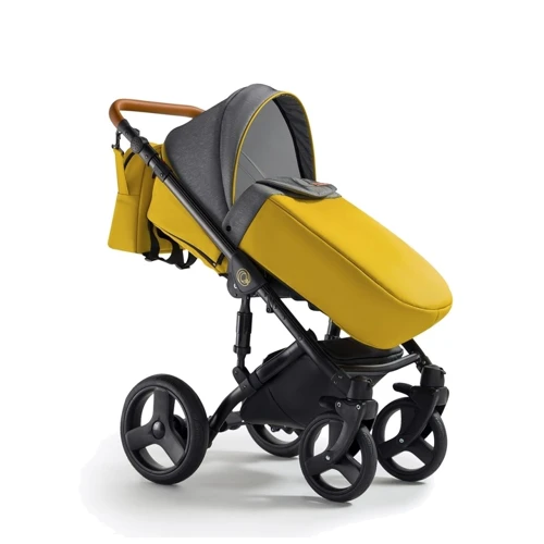 Універсальна коляска 2 в 1 Verdi Orion 08 Yellow lemon: Можливість встановлення люльки є