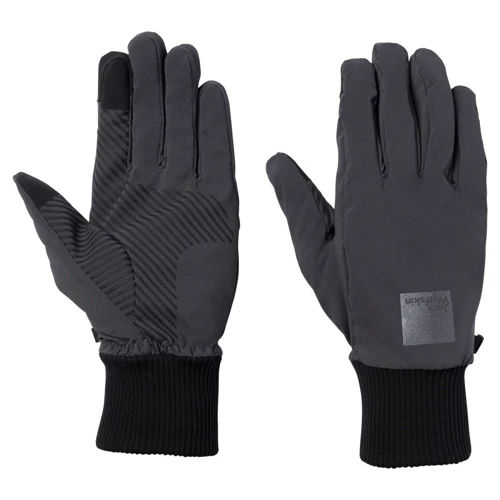 Мужские перчатки Jack Wolfskin Bike Commute Glove Man M темно-серые (1911131_6350)