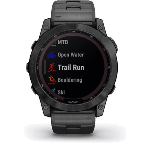 Смарт-часы Garmin Fenix 7X Sapphire Solar Carbon Grey DLC Titanium with Carbon Grey DLC Vented Titanium Band (010-02541-27): Объем внутренней памяти 32 гб