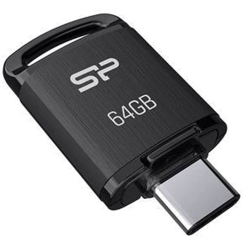 USB-флешка Silicon Power 64GB Mobile C10 USB 3.1/Type-C Black (SP064GBUC3C10V1K): Стандарт USB USB Type-C / USB 3.1
