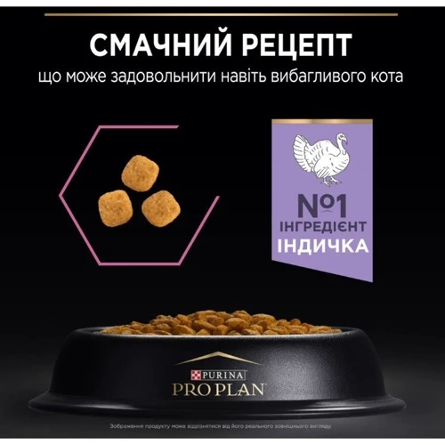 Сухой корм Pro Plan Delicate для кошек с чувствительным пищеварением с индейкой 10кг (7613033566509): Возраст Взрослые