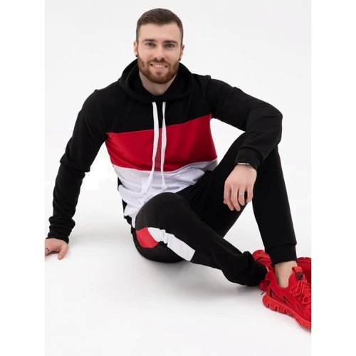 Спортивний костюм ISSA PLUS SG-16 52 чорний / червоний: Країна виробник Украина