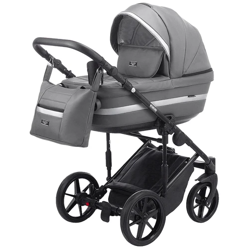 Коляска 2 в 1 Adamex Rimini ECO кожа 100% RI-209 фото 9