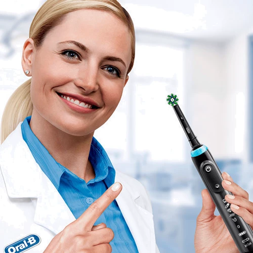 Насадка для зубної щітки Braun Oral-B Cross Action EB50BRB CleanMaximiser (1) фото 4