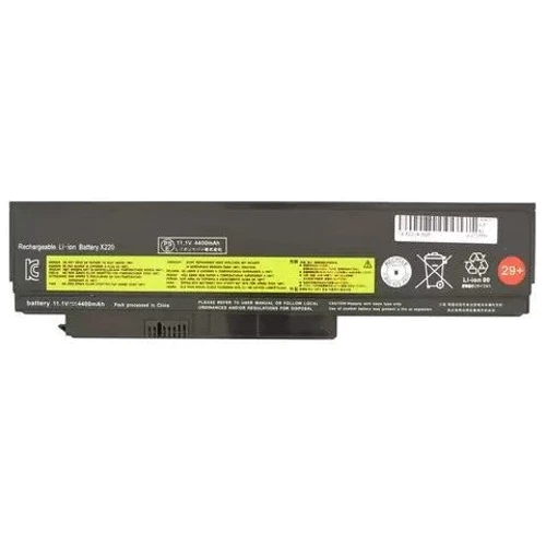 Батарея для ноутбука Lenovo-IBM 42T4940 ThinkPad X220 11.1V Black 5200mAh OEM (012158)