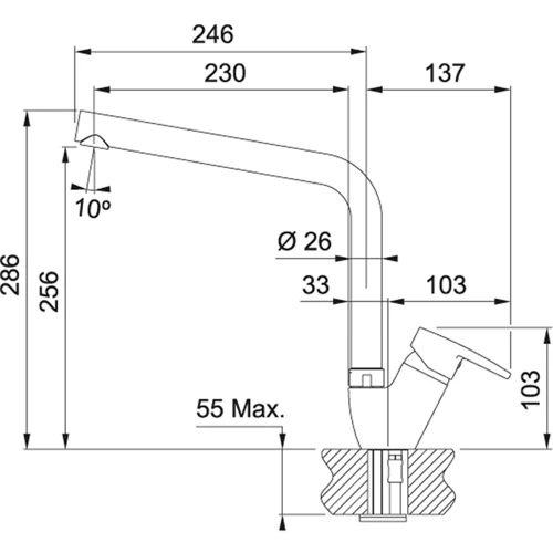 Franke Spark (115.0523.629): Призначення Для кухні