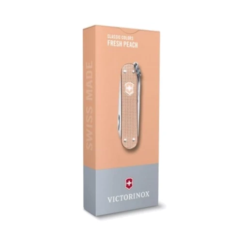 Мультитул Victorinox Classic SD Alox Colors Fresh Peach 58мм/5функции/рифленый бежевый (0.6221.202G): Количество функций 5