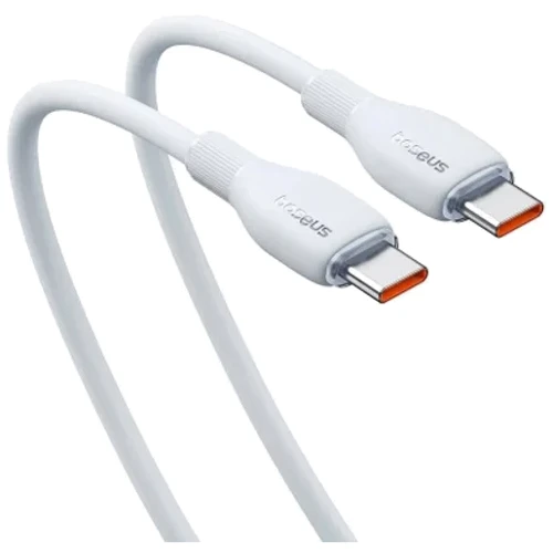 Кабель Baseus Cable USB-C to USB-C Pudding Series Fast Charging 100W 1.2m White (P10355702221-00): Тип USB-C - USB-C