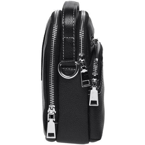 Мужская сумка через плечо Ricco Grande черная (K16066-black): Пол Мужской